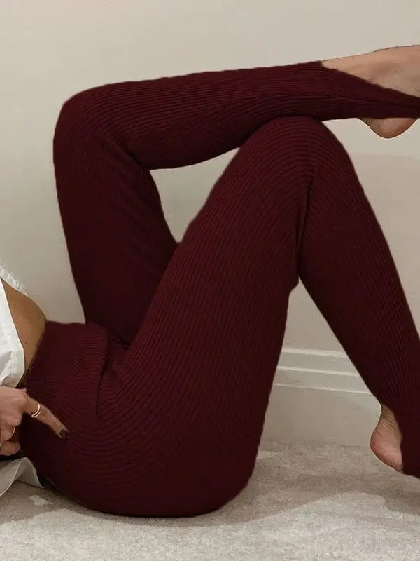 Seraphine Ribbed Knit Leggings