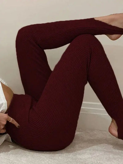 Seraphine Ribbed Knit Leggings