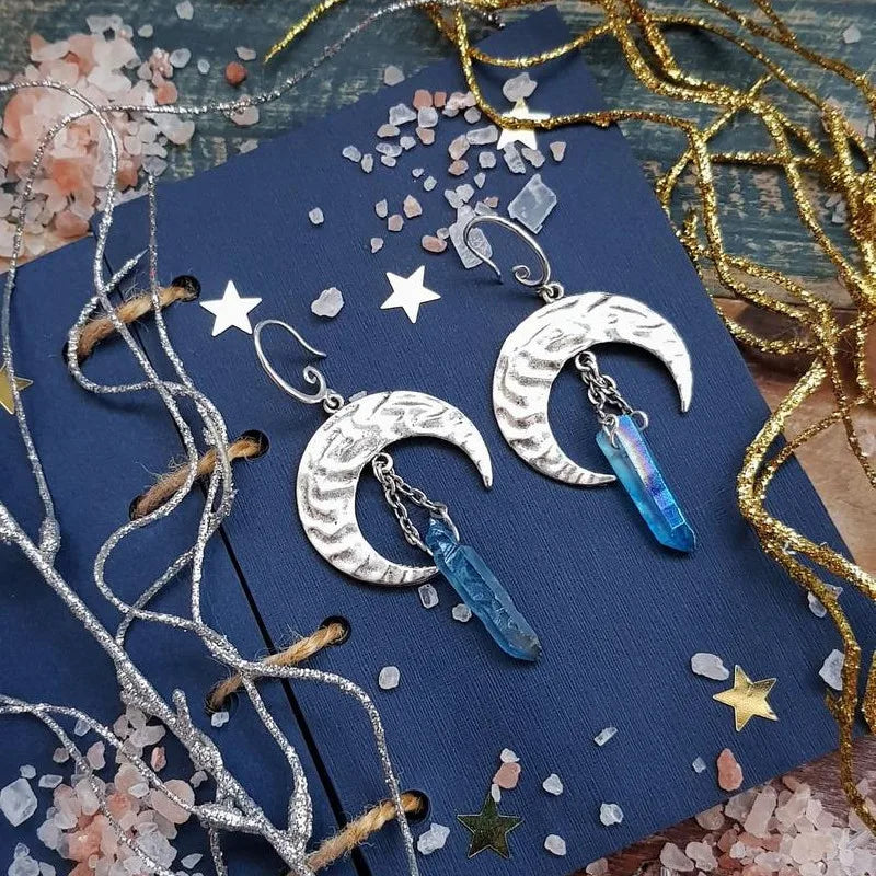 Luminara Gem Dangle Earrings