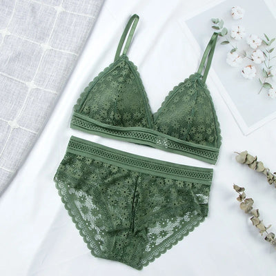 Calyx Lace Bra & Underwear Set