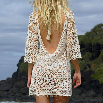 Fiora Crochet Bathing Suit Cover