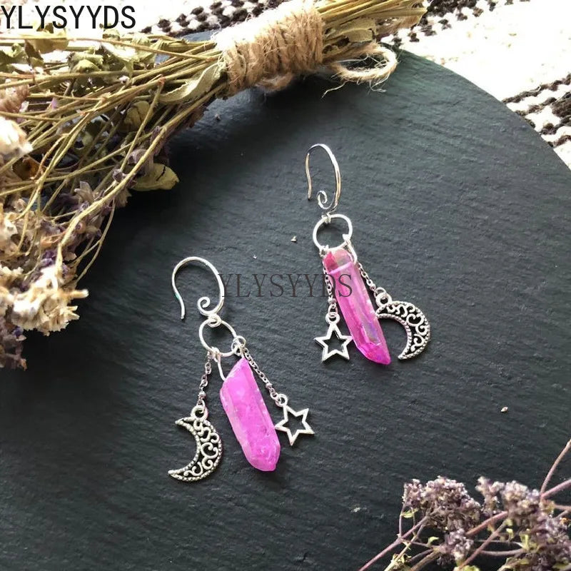 Luminara Gem Dangle Earrings