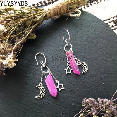 Luminara Gem Dangle Earrings