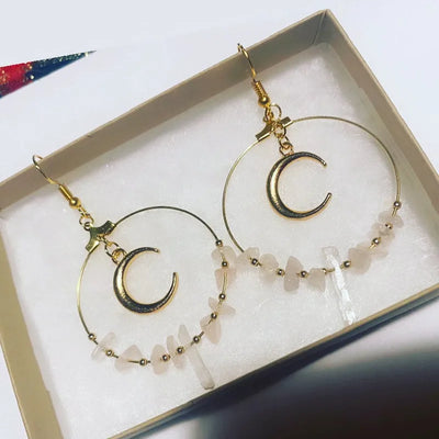 Luminara Gem Dangle Earrings