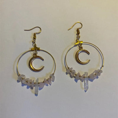 Luminara Gem Dangle Earrings