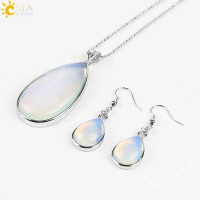 Natural Gemstone 3 Piece Set