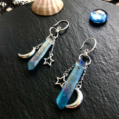 Luminara Gem Dangle Earrings