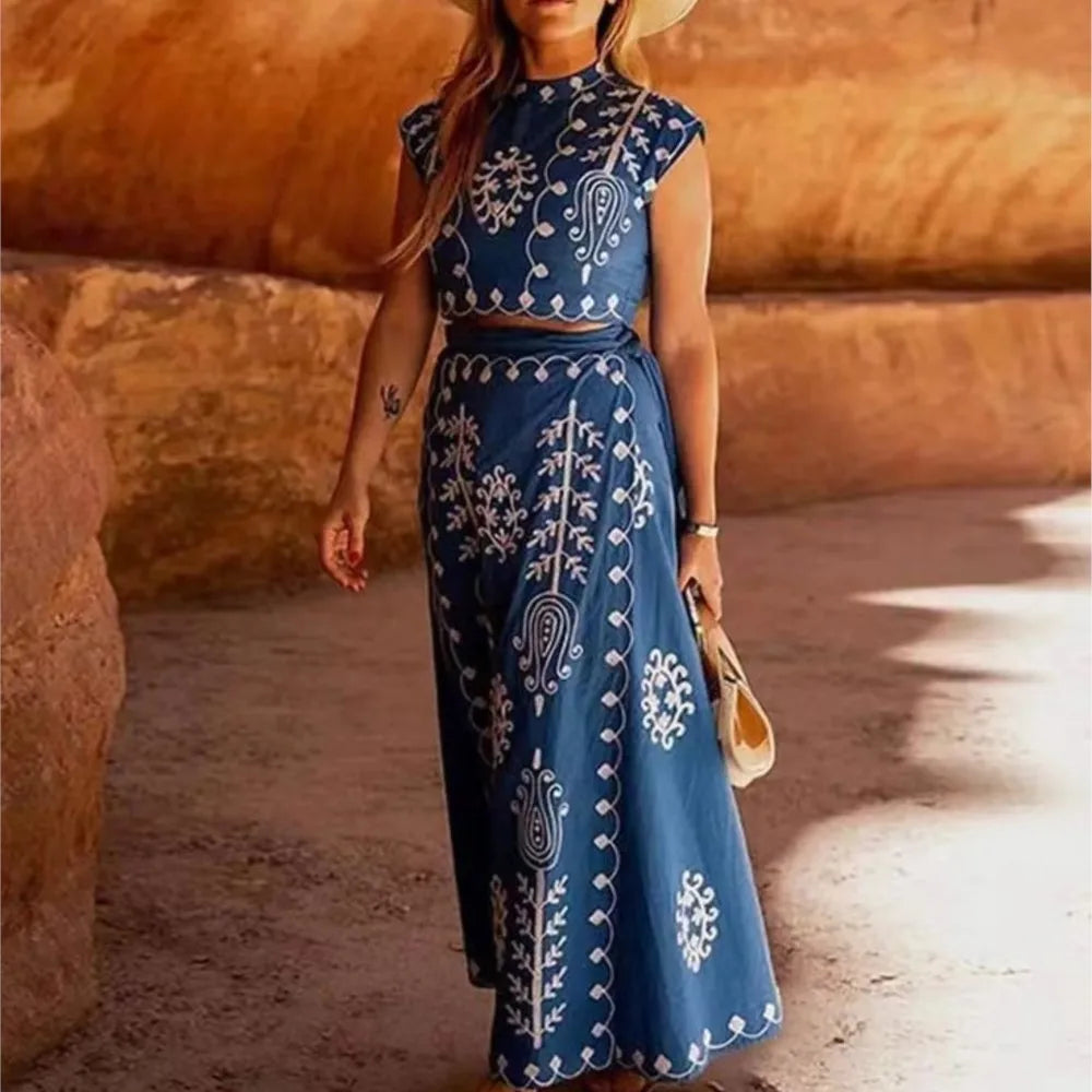 Prairie Glow Skirt Set