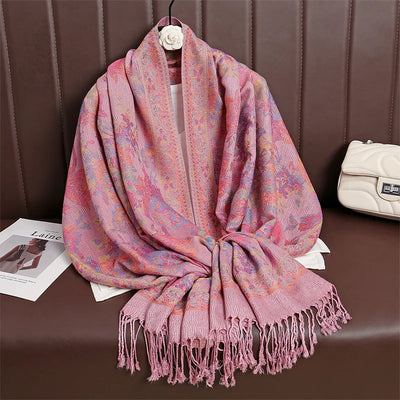 Meadow Cashmere Paisley Scarf
