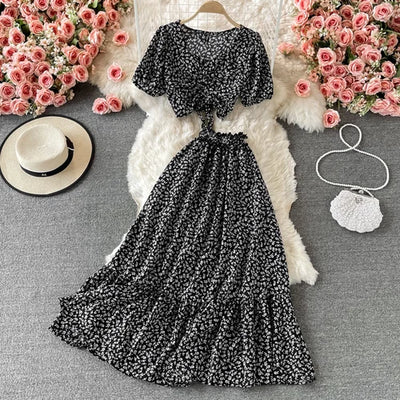 Garden Bloom Top & Maxi Skirt Set