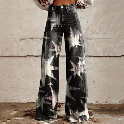 Blossom Wide Leg Flare Jeans