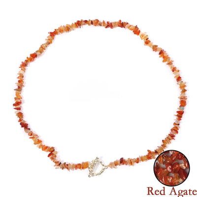 Healing Bohemian Gem Necklace