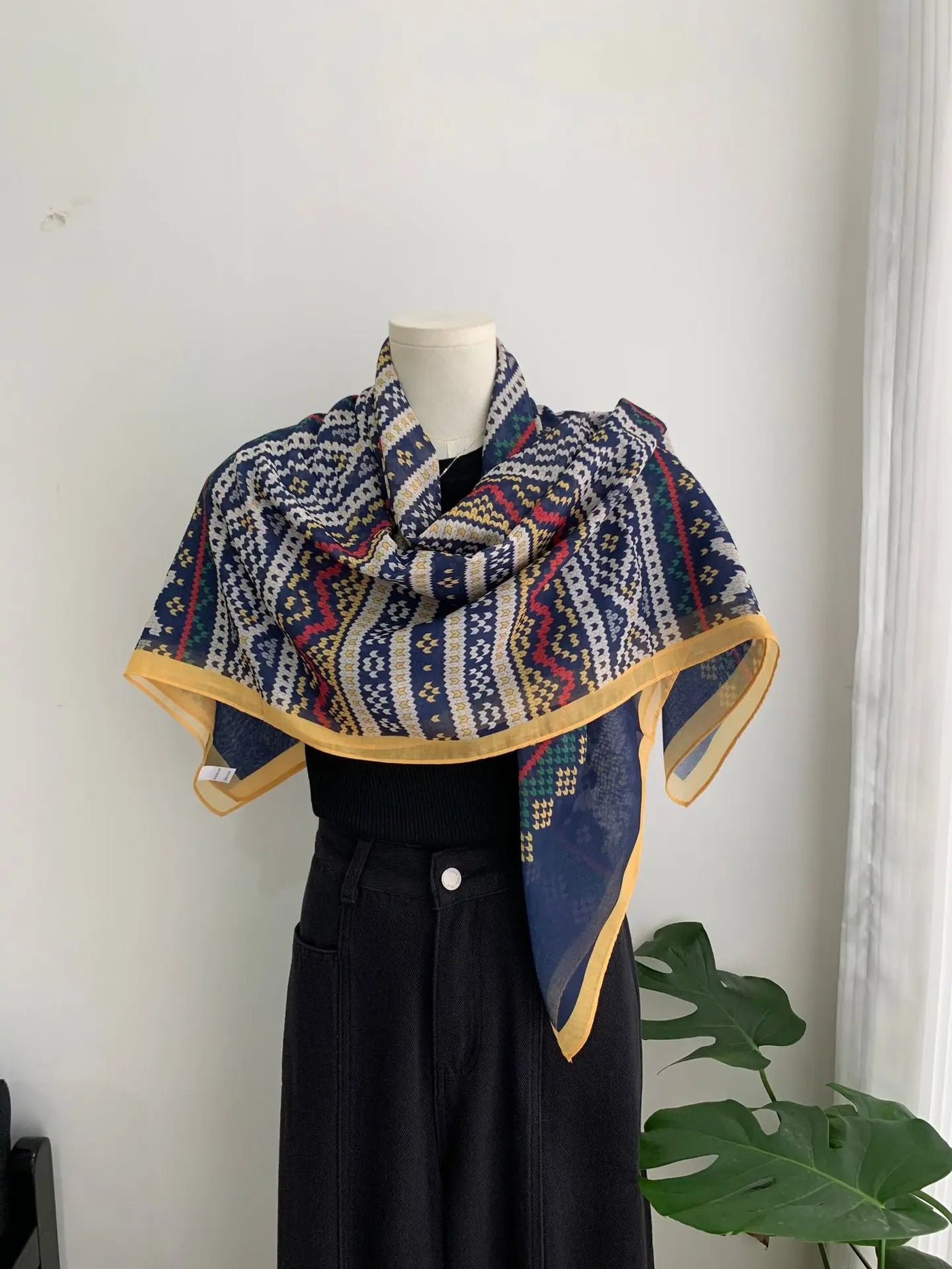 Raina French Shawl Scarf
