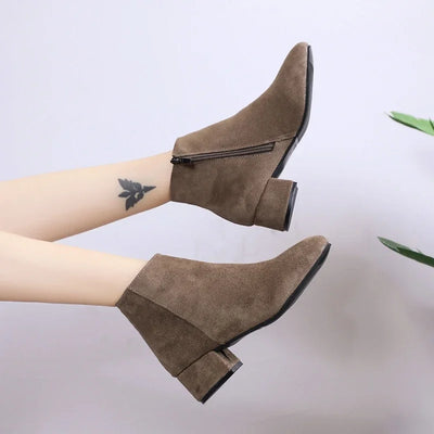 Polar Suede Booties