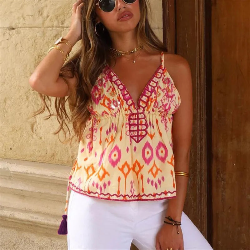 Saffron Spirit Tank Top