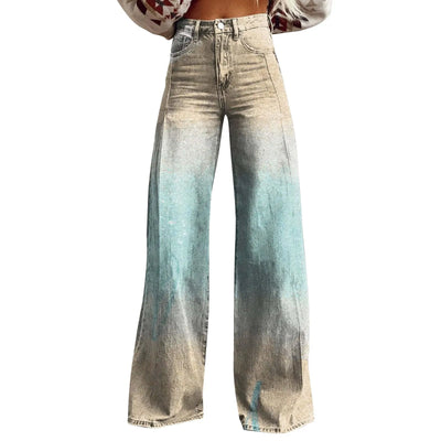 Blossom Wide Leg Flare Jeans