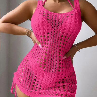Birdie Crochet Bathing Suit Cover Dress