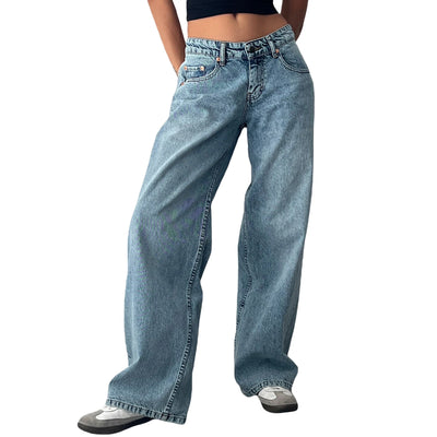 Elowen Boyfriend Wide Leg Jeans