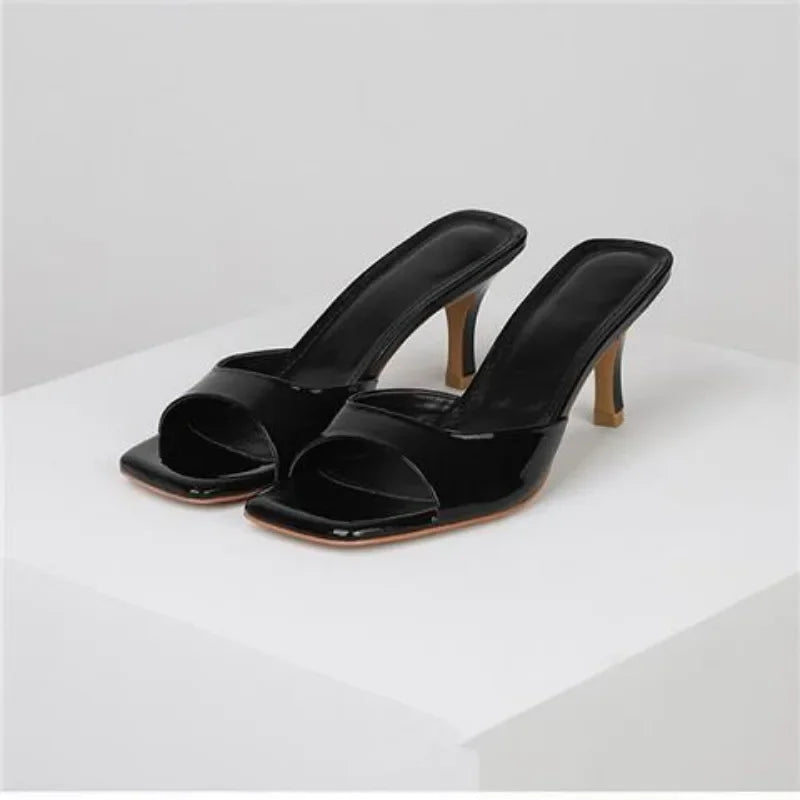 Velour Charm Heels