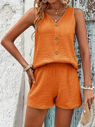 Halora 2 Piece Short & Tank Top Set