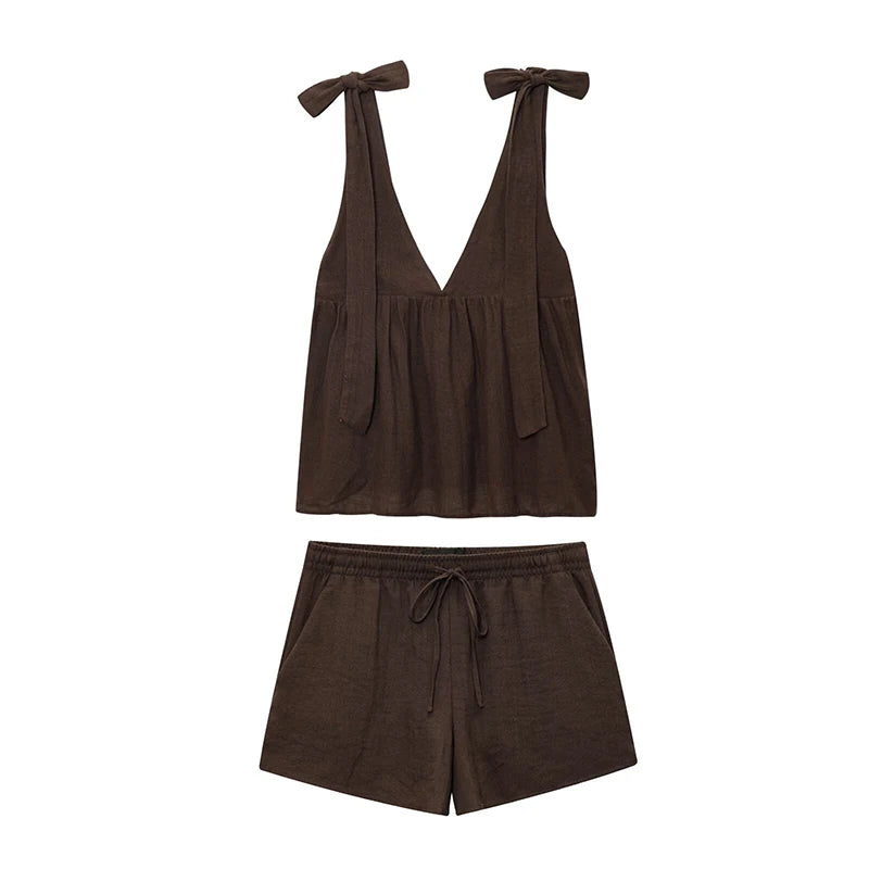 Veyra Tank Top & Shorts Set