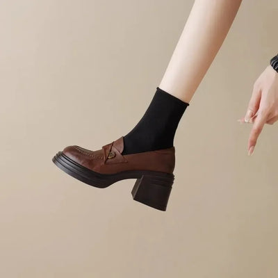 Ivy Belle Slip-On Block Heels