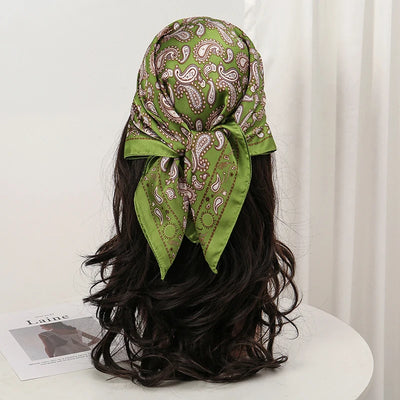 Orea Flow Silk Head Scarf