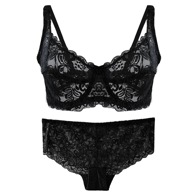 Citrine Lace w Pice Bra & Underwear Set