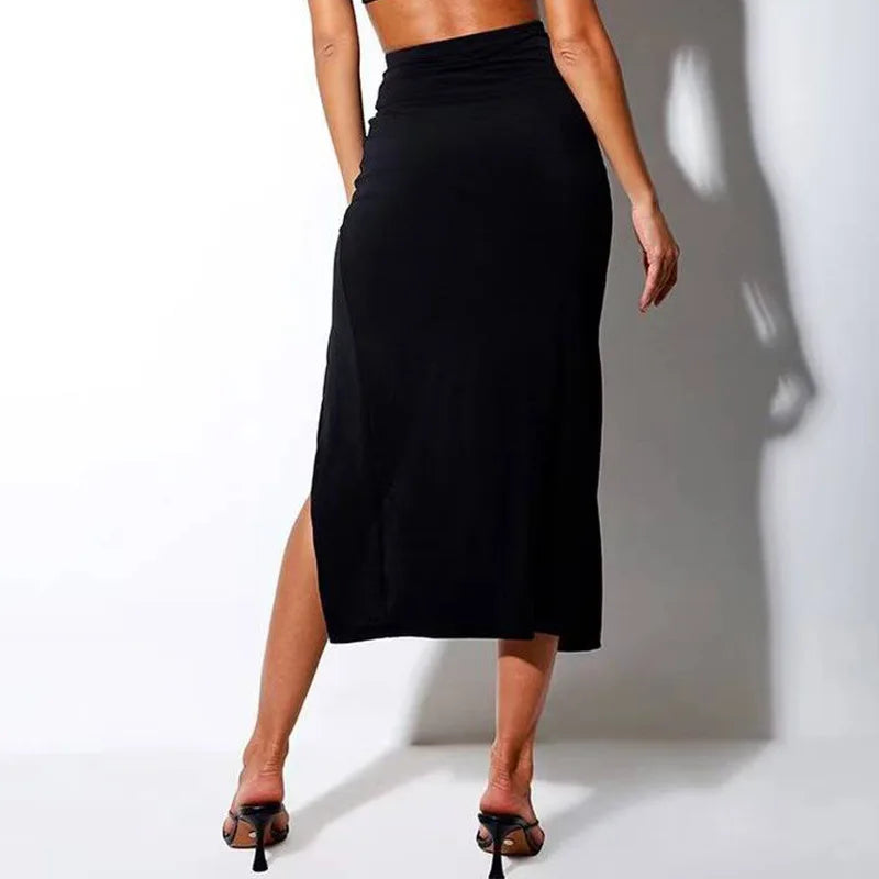 Maribelle Slit Skirt