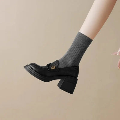 Ivy Belle Slip-On Block Heels