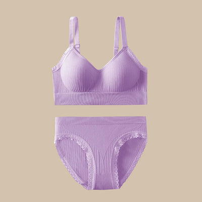 Coralfen 2 Piece Comfy Bra & Underwear Set