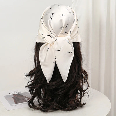 Orea Flow Silk Head Scarf
