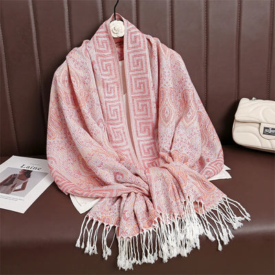 Meadow Cashmere Paisley Scarf