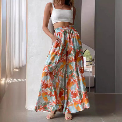 Caresse Wide Leg Boho Pants