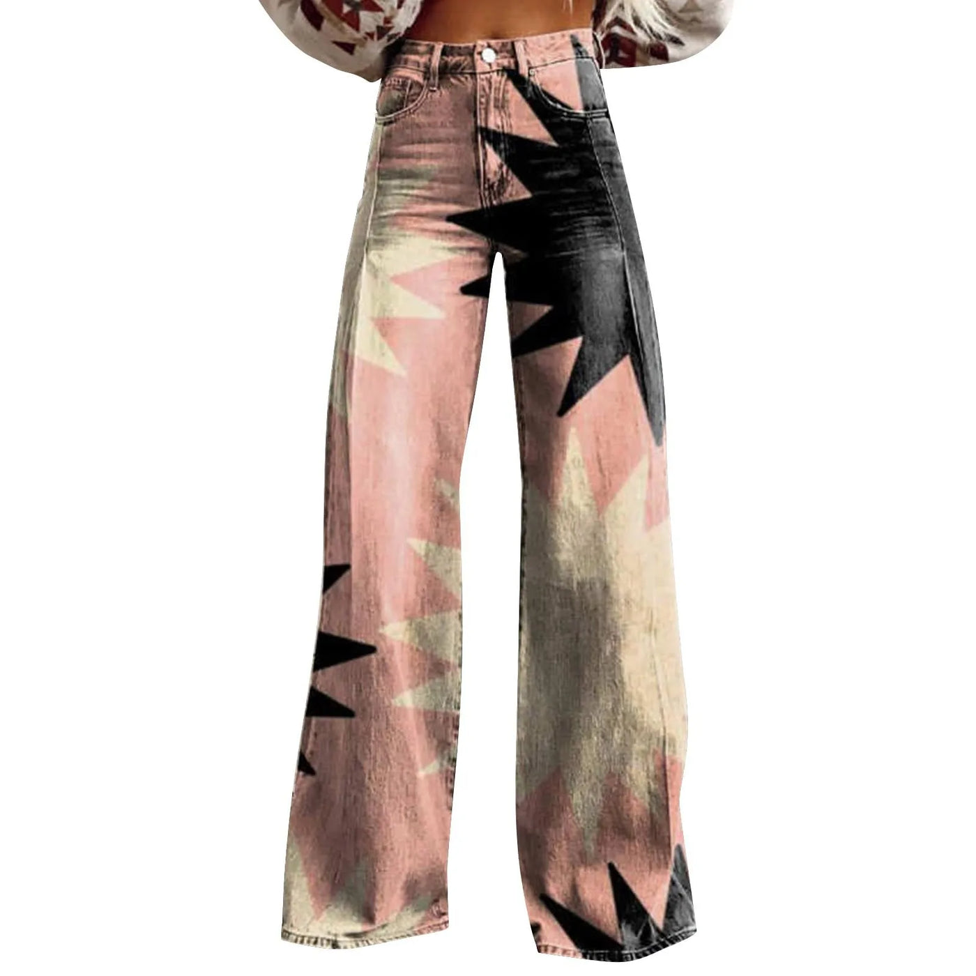 Blossom Wide Leg Flare Jeans