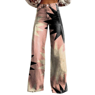 Blossom Wide Leg Flare Jeans