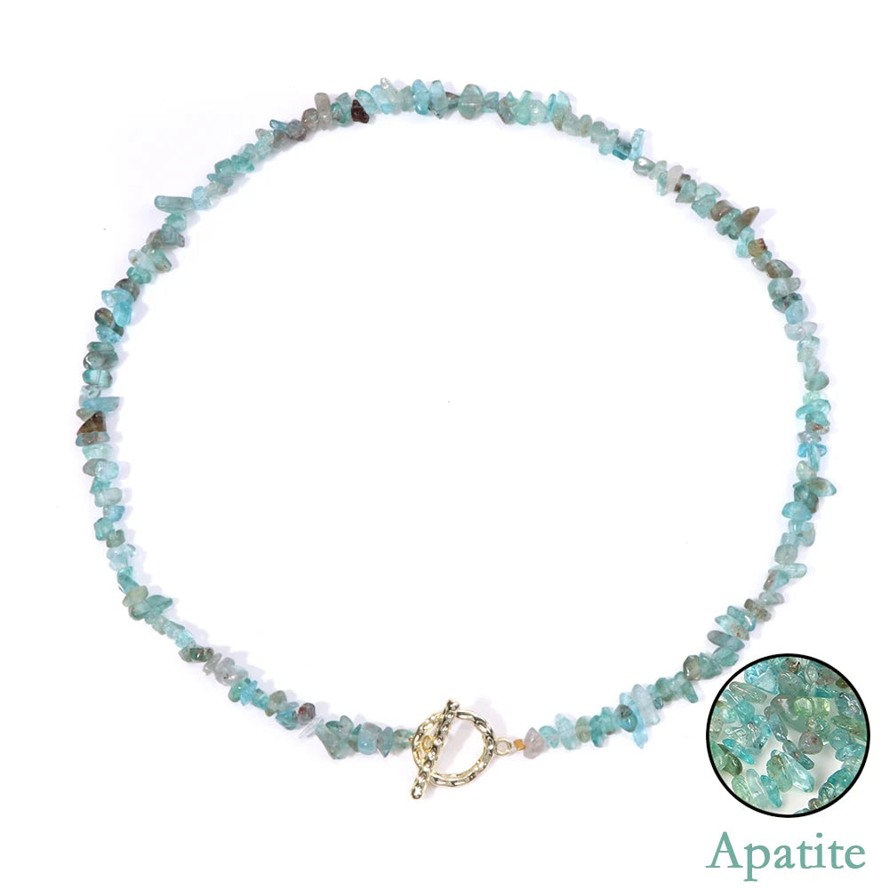 Healing Bohemian Gem Necklace