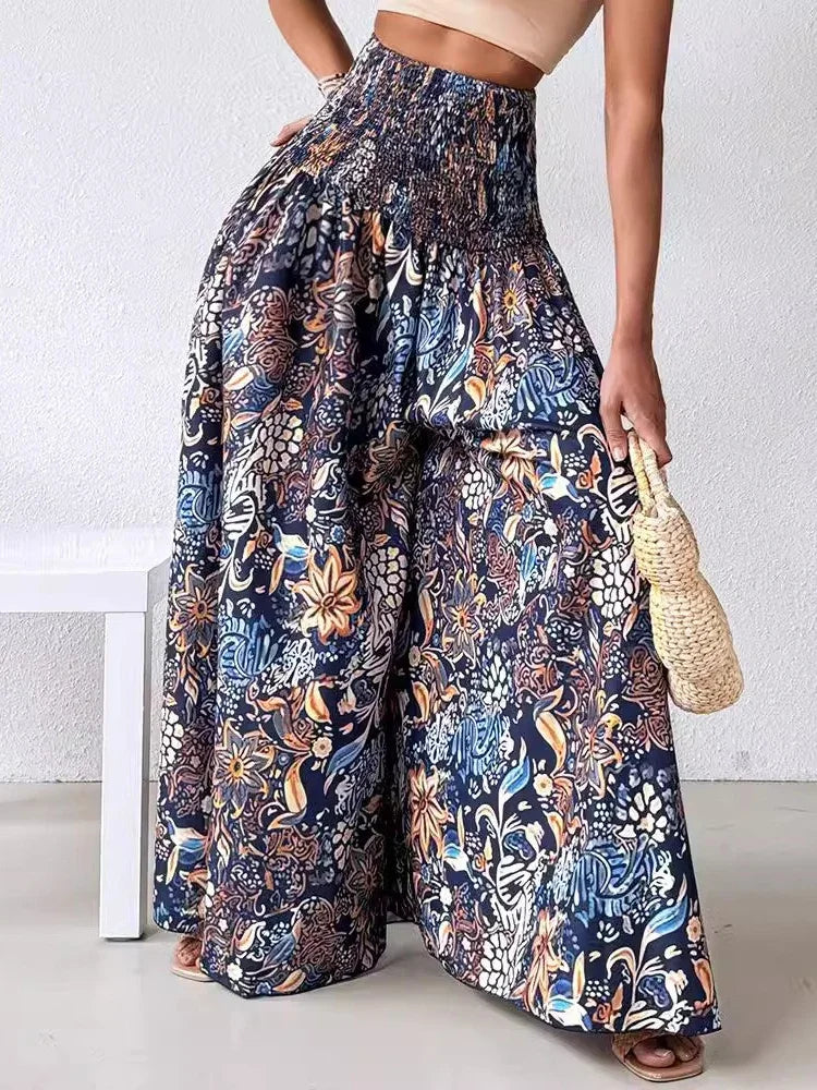 Wide Leg Wildflower Pants
