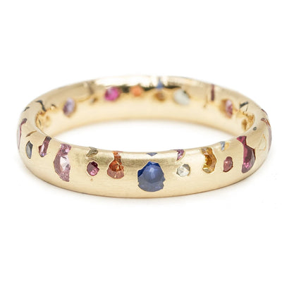 Sunfire Mosaic Ring