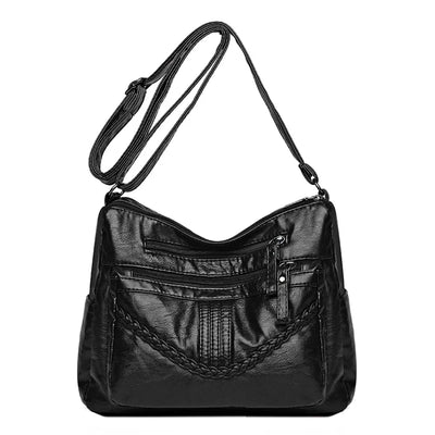 Stoneflower Leather Purse
