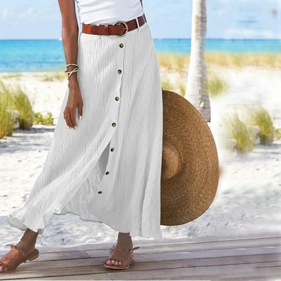 Dalilah Maxi Skirt With Buttons