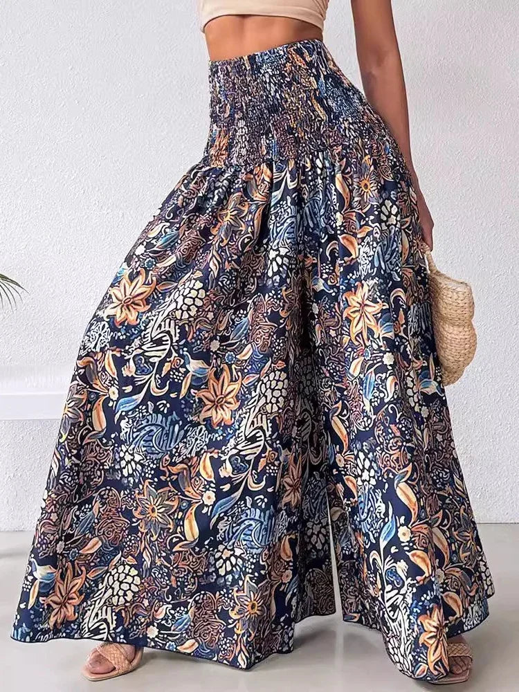 Wide Leg Wildflower Pants