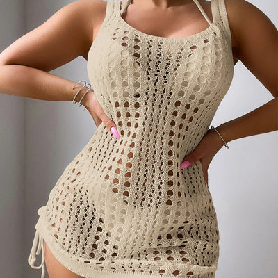Birdie Crochet Bathing Suit Cover Dress