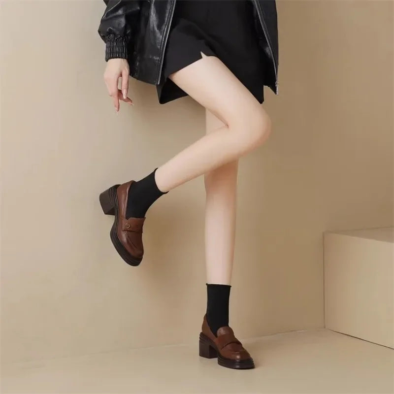 Ivy Belle Slip-On Block Heels
