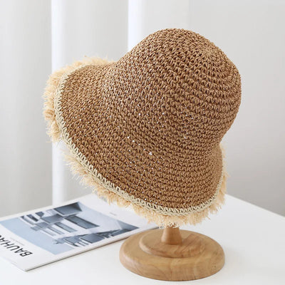 Boho Chic Straw Sun Hat