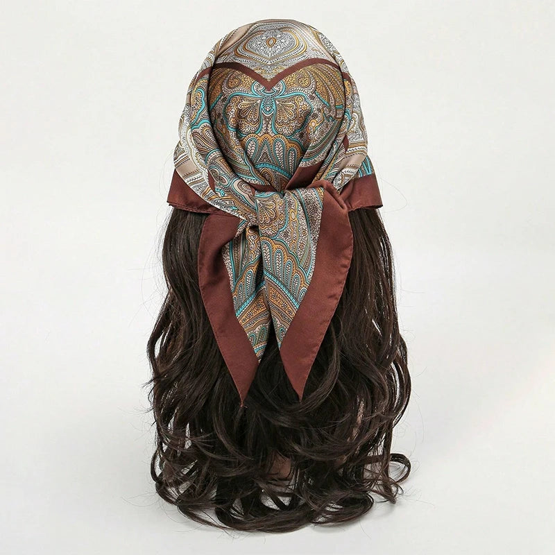 Orea Flow Silk Head Scarf