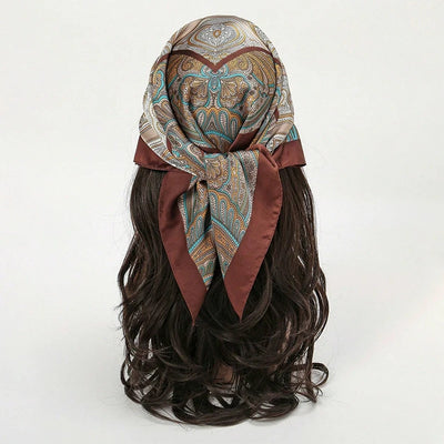 Orea Flow Silk Head Scarf