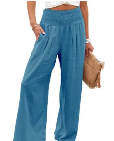 Mariposa Drawstring Wide Leg Pants
