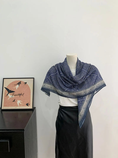 Raina French Shawl Scarf