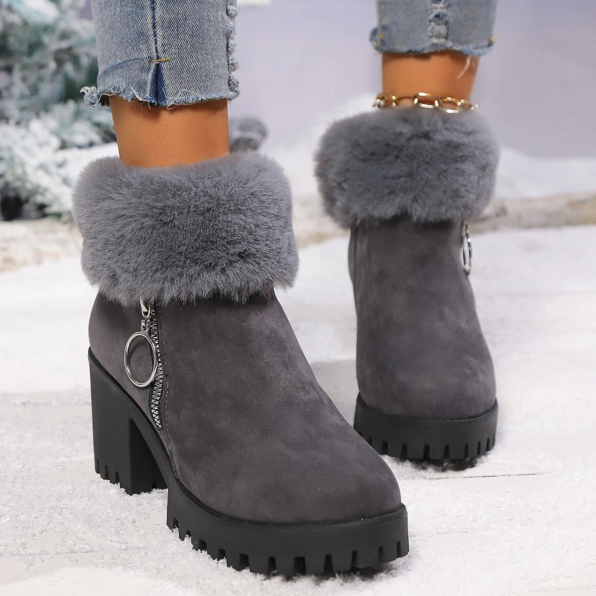 Chelsie Suede Boots